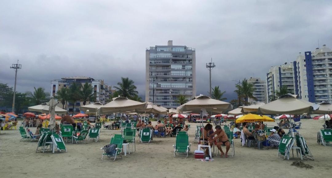 Апартаменти Apartamento Praia Bertioga Frente Mar Екстер'єр фото