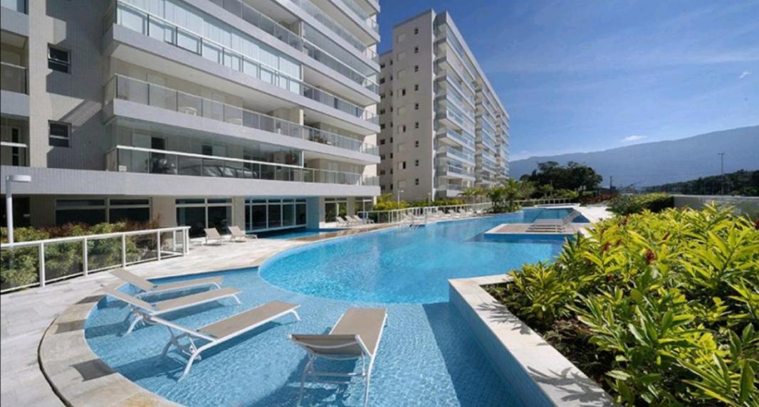 Апартаменти Apartamento Praia Bertioga Frente Mar Екстер'єр фото